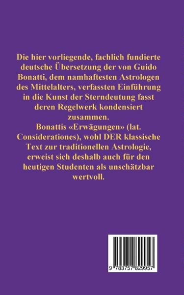 Produktbild: Das Buch der Sterndeuterei (Liber Astrologiae)