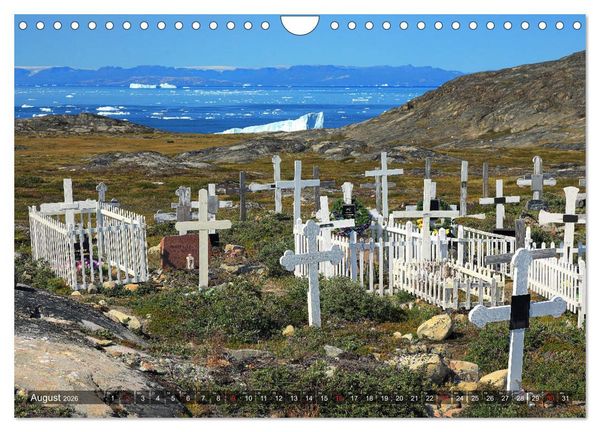 Produktbild: Gr&ouml;nland - Ilulissat und die Diskobucht (Wandkalender 2026 DIN A4 quer), CALVENDO Monatskalender