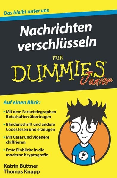 Produktbild: Nachrichten verschl&uuml;sseln f&uuml;r Dummies Junior