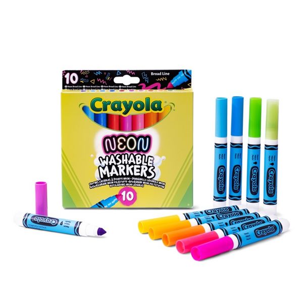 Produktbild: CRAYOLA - 10 Filzstifte Neon