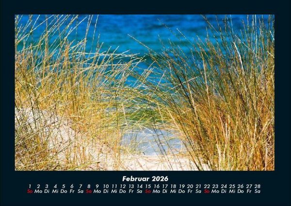 Produktbild: Sehnsucht nach Meer 2026 Fotokalender DIN A4