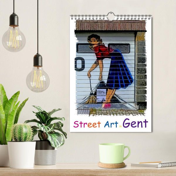 Produktbild: Street Art in Gent (Wandkalender 2026 DIN A4 hoch), CALVENDO Monatskalender