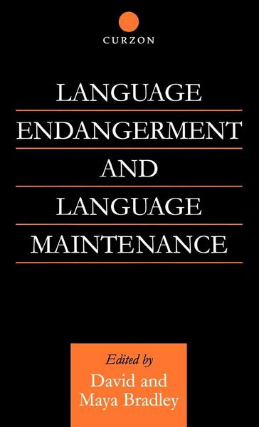 Produktbild: Language Endangerment and Language Maintenance