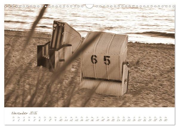 Produktbild: Ostsee-Nostalgie (Wandkalender 2026 DIN A3 quer), CALVENDO Monatskalender