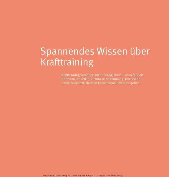 Produktbild: Krafttraining f&uuml;r Frauen 50+