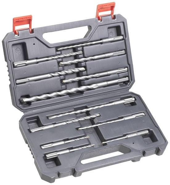 Kwb 240280 40CR-Stahl Hammerbohrer-Set 12teilig 5 mm, 6 mm, 8 mm, 10 mm, 12 mm, 14 mm SDS-Plus 1 St.