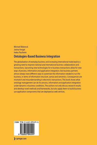 Produktbild: Ontologies-Based Business Integration