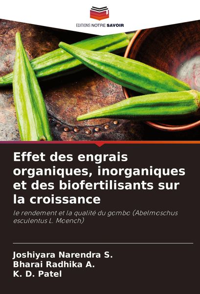 Produktbild: Effet des engrais organiques, inorganiques et des biofertilisants sur la croissance