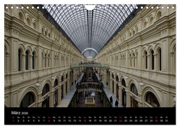 Produktbild: Moskau - Moscow (Wandkalender 2026 DIN A4 quer), CALVENDO Monatskalender