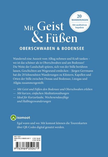 Produktbild: Mit Geist und F&uuml;&szlig;en in Oberschwaben und am Bodensee