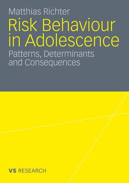 Produktbild: Risk Behaviour in Adolescence