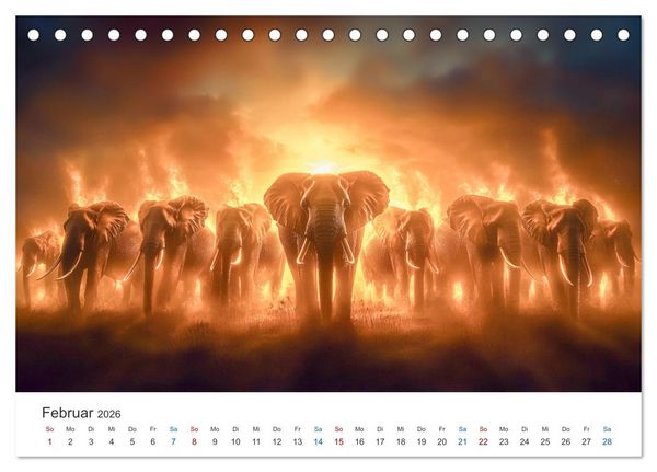 Produktbild: W&auml;chter der Freiheit (Tischkalender 2026 DIN A5 quer), CALVENDO Monatskalender