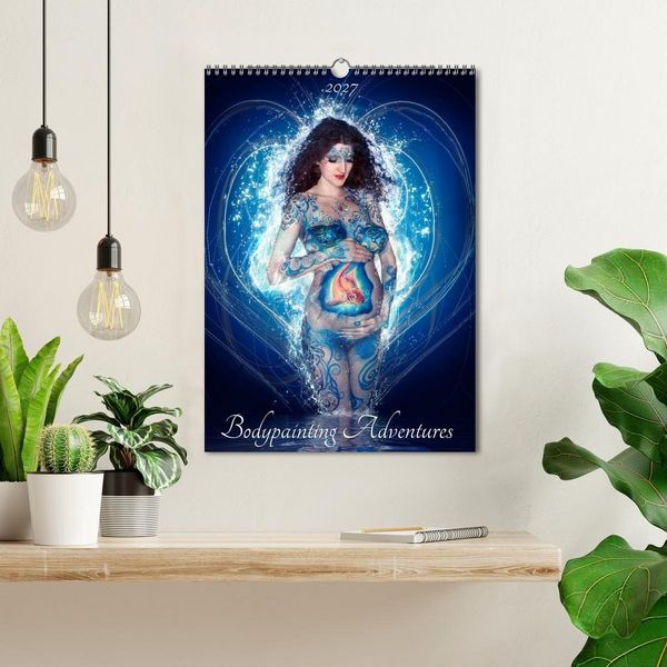 Produktbild: Bodypainting Adventures (Wandkalender 2027 DIN A3 hoch), CALVENDO Monatskalender