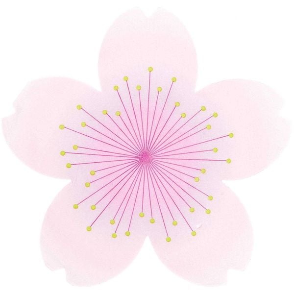 Serviette Kirschblüte