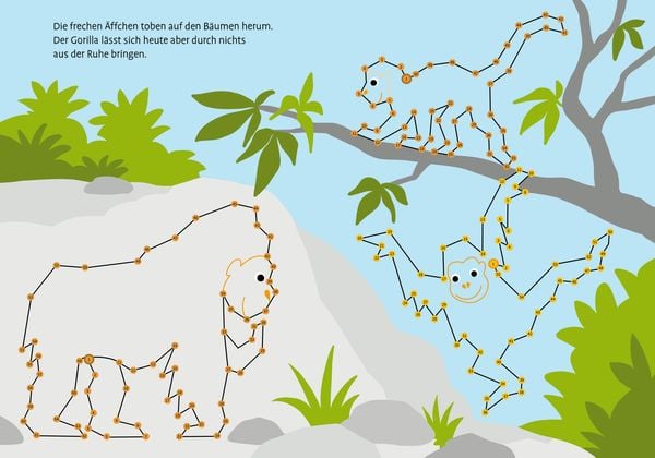 Produktbild: Total bunt von Punkt zu Punkt. Tiere der Welt. Von 1 bis 100