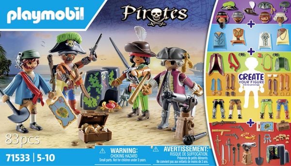 Produktbild: PLAYMOBIL 71533 My Figures: Piraten