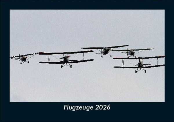 Flugzeuge 2026 Fotokalender DIN A5