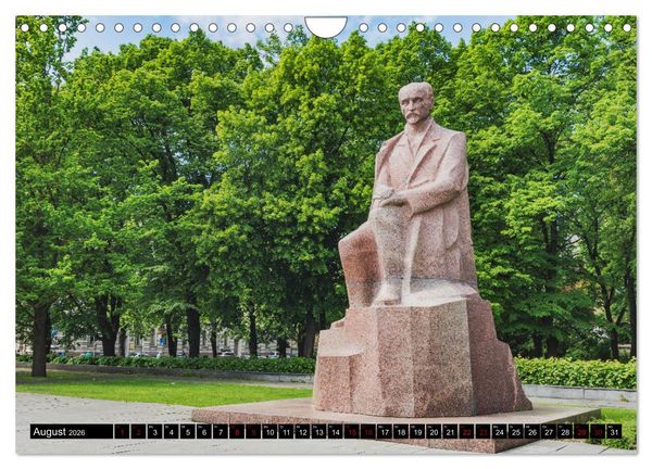 Produktbild: Ein Wochenende in Riga (Wandkalender 2026 DIN A4 quer), CALVENDO Monatskalender