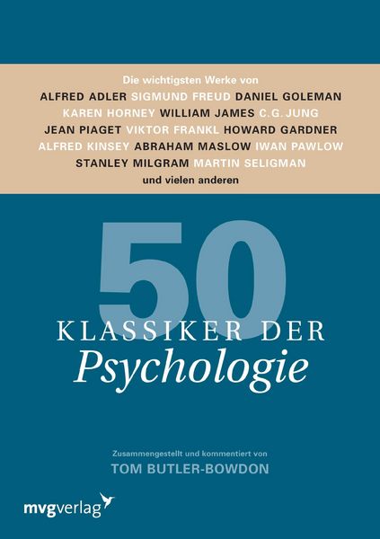 Produktbild: Butler-Bowdon, T: 50 Klassiker der Psychologie
