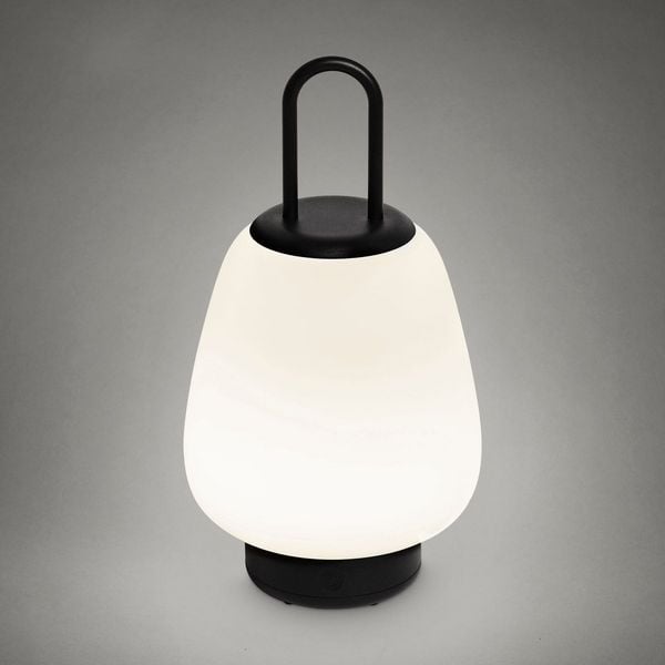 Produktbild: Idena LED Lampe Riako Akku USB C warmwei&szlig; 16x29cm dimmbar Innen