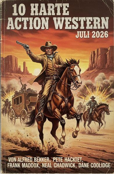 Produktbild: 10 Harte Action Western Juli 2026
