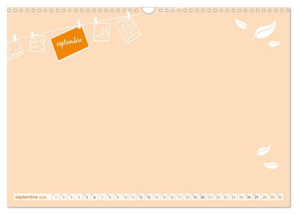 Produktbild: 12 x collage de photos - calendrier de bricolage (Calendrier mural 2026 DIN A3 vertical), CALVENDO calendrier mensuel