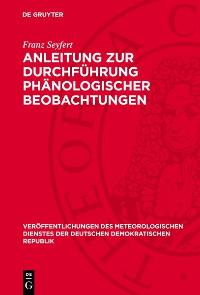 Produktbild: Anleitung zur Durchf&uuml;hrung ph&auml;nologischer Beobachtungen
