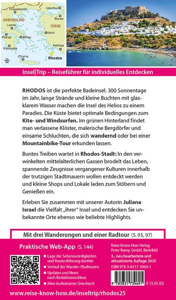 Produktbild: Reise Know-How InselTrip Rhodos