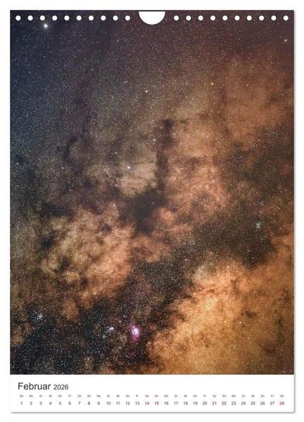 Produktbild: Milchstra&szlig;e - Unsere faszinierende Galaxie. (Wandkalender 2026 DIN A4 hoch), CALVENDO Monatskalender