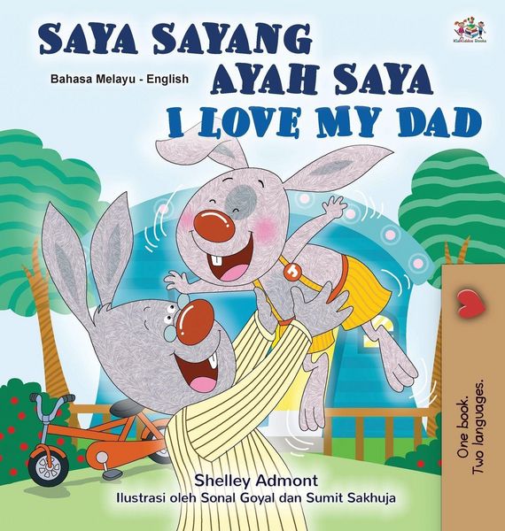Produktbild: I Love My Dad (Malay English Bilingual Children's Book)