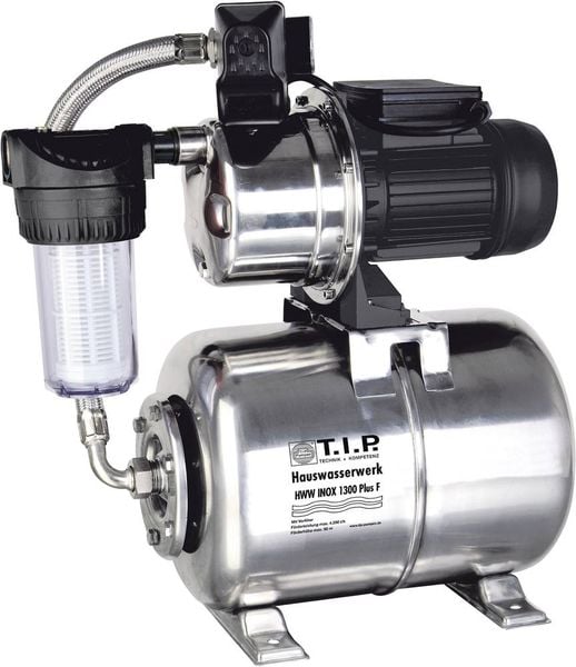 T.I.P. - Technische Industrie Produkte 31155 Hauswasserwerk HWW INOX 1300 Plus F 230V 4350 l/h