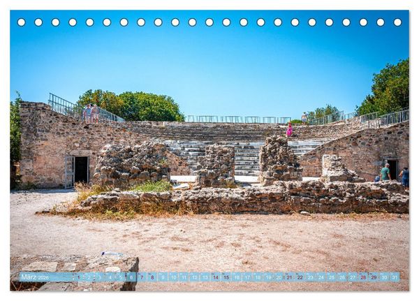 Produktbild: Insel Kos in Griechenland (Tischkalender 2026 DIN A5 quer), CALVENDO Monatskalender