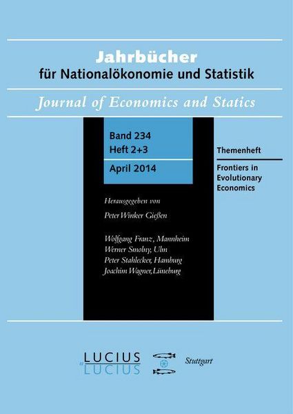 Produktbild: Frontiers in Evolutionary Economics