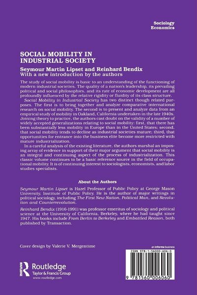 Produktbild: Social Mobility in Industrial Society