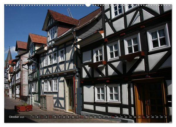 Rotenburg an der Fulda (Wandkalender 2025 DIN A2 quer), CALVENDO Monatskalender