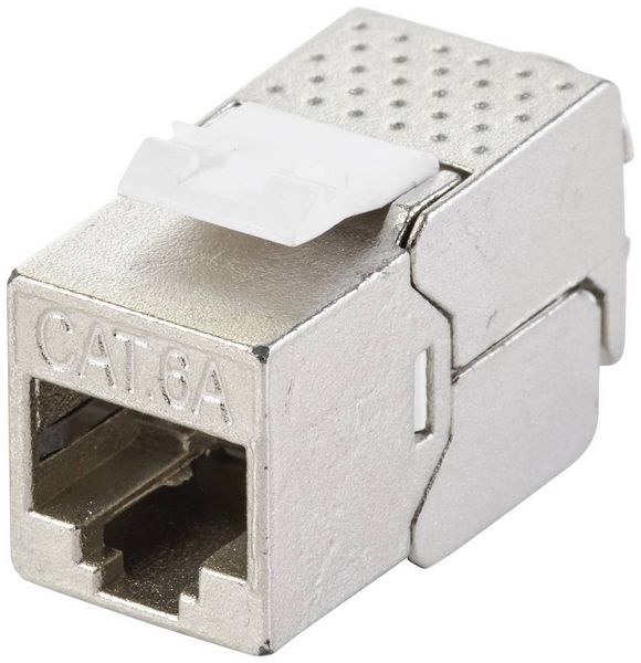 Produktbild: Renkforce RF-5250452 RJ45-Einbaumodul Keystone CAT 6a 1St.