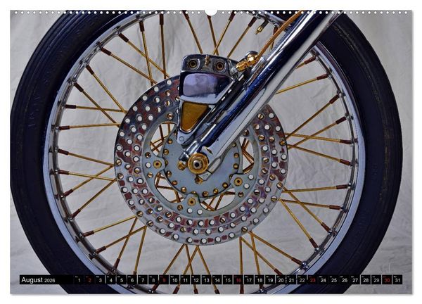Produktbild: Harley Classic Chopper (hochwertiger Premium Wandkalender 2026 DIN A2 quer), Kunstdruck in Hochglanz