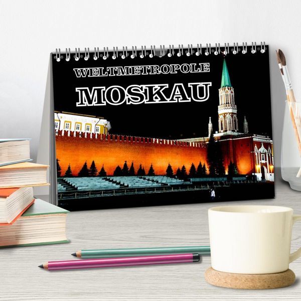 Produktbild: Weltmetropole Moskau (Tischkalender 2026 DIN A5 quer), CALVENDO Monatskalender