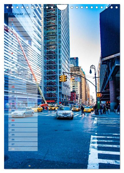Produktbild: New York - Blickwinkel (Wandkalender 2026 DIN A4 hoch), CALVENDO Monatskalender