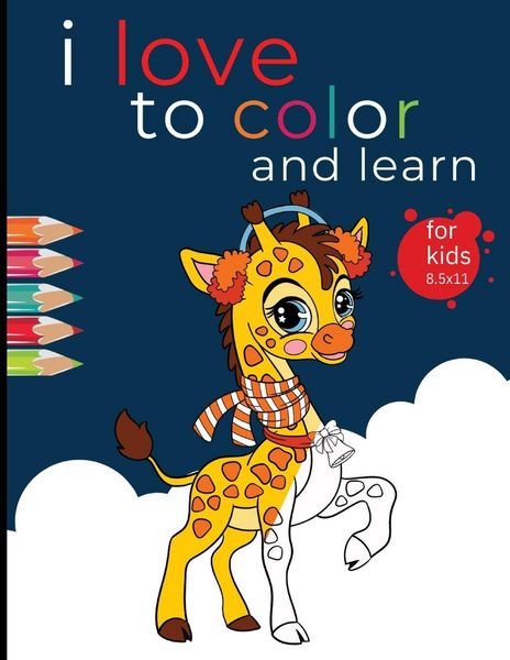 Produktbild: I love to color and learn for kids