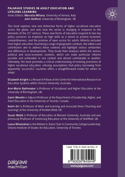 Produktbild: Equity and Access to High Skills through Higher Vocational Education