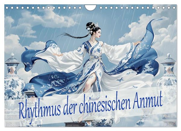 Produktbild: Rhythmus der chinesischen Anmut (Wandkalender 2026 DIN A4 quer), CALVENDO Monatskalender