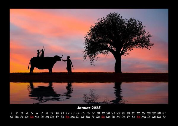 Produktbild: Sonnenunterg&auml;nge 2025 Fotokalender DIN A3