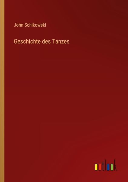 Produktbild: Geschichte des Tanzes