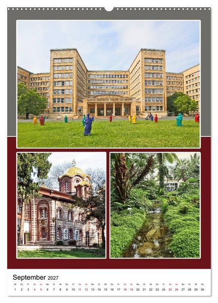 Produktbild: Frankfurt am Main und die sch&ouml;nsten Stadtteilen (Wandkalender 2027 DIN A2 hoch), CALVENDO Monatskalender