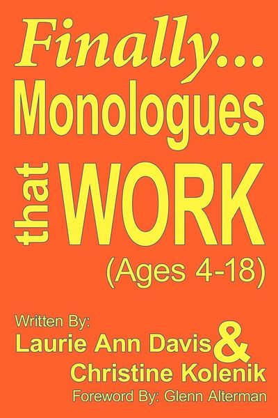 Produktbild: Finally...Monologues That Work (Ages 4-18)