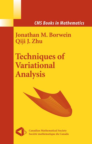 Produktbild: Techniques of Variational Analysis