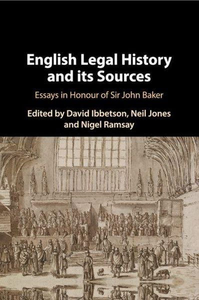 Produktbild: English Legal History and its Sources