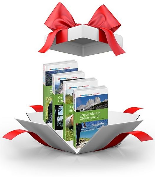 Produktbild: Paket "Aktiv": Wandern in O&Ouml;/Genuss-Biken in O&Ouml;/Bergwandern in O&Ouml;/33 Wege f&uuml;r Geist und K&ouml;rper
