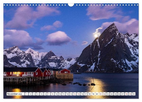 Produktbild: Licht des Nordens - LOFOTEN (Wandkalender 2026 DIN A3 quer), CALVENDO Monatskalender